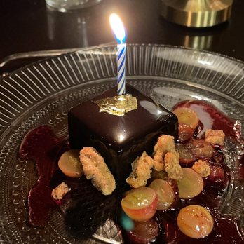 Palace Arms - Flourless Chocolate walnut cake - New American Near Me - Denver, Colorado