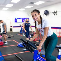 F45 Training Old Town, Alexandria - Socially Sanitizing & Distanced Coaches Wear Masks