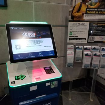 Amtrak Station Park - Automated ticket machine - Parks Near Me - Providence, Rhode Island