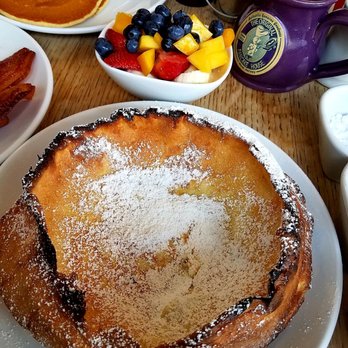 Original Pancake House - Mini Dutch Baby (fruit on the side is extra) - Breakfast & Brunch Near Me - Edgewater, New Jersey