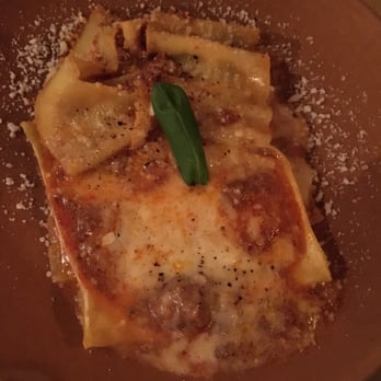 Ai Tre Scalini - Beef lasagna, so yummy - Wine Bars Near Me - Rome, RM