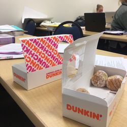 Dunkin' - Munchkins $2.00 a box.