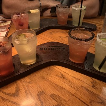 Outback Steakhouse - margarita sampler - Steakhouses Near Me - Delray Beach, Florida