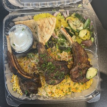 Flames Mediterranean & grill - Lamb chops and rice, chicken quesadillas - Mediterranean Near Me - Memphis, Tennessee Flames Mediterranean & grill - Lamb chops and rice, chicken quesadillas - Mediterranean Near Me - Memphis, Tennessee