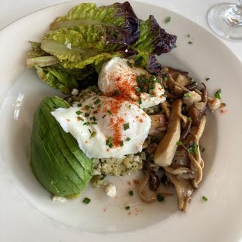 Briarpatch Restaurant - Brown Rice Bowl with Arugula (Kale not available today) - American Near Me - Winter Park, Florida