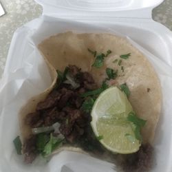 Lulus Cafe Mexican Food - $3.00 single tortilla asada taco