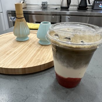 Mika’s Direction - Strawberry hojicha - Coffee & Tea Near Me - New York, New York Mika’s Direction - Strawberry hojicha - Coffee & Tea Near Me - New York, New York