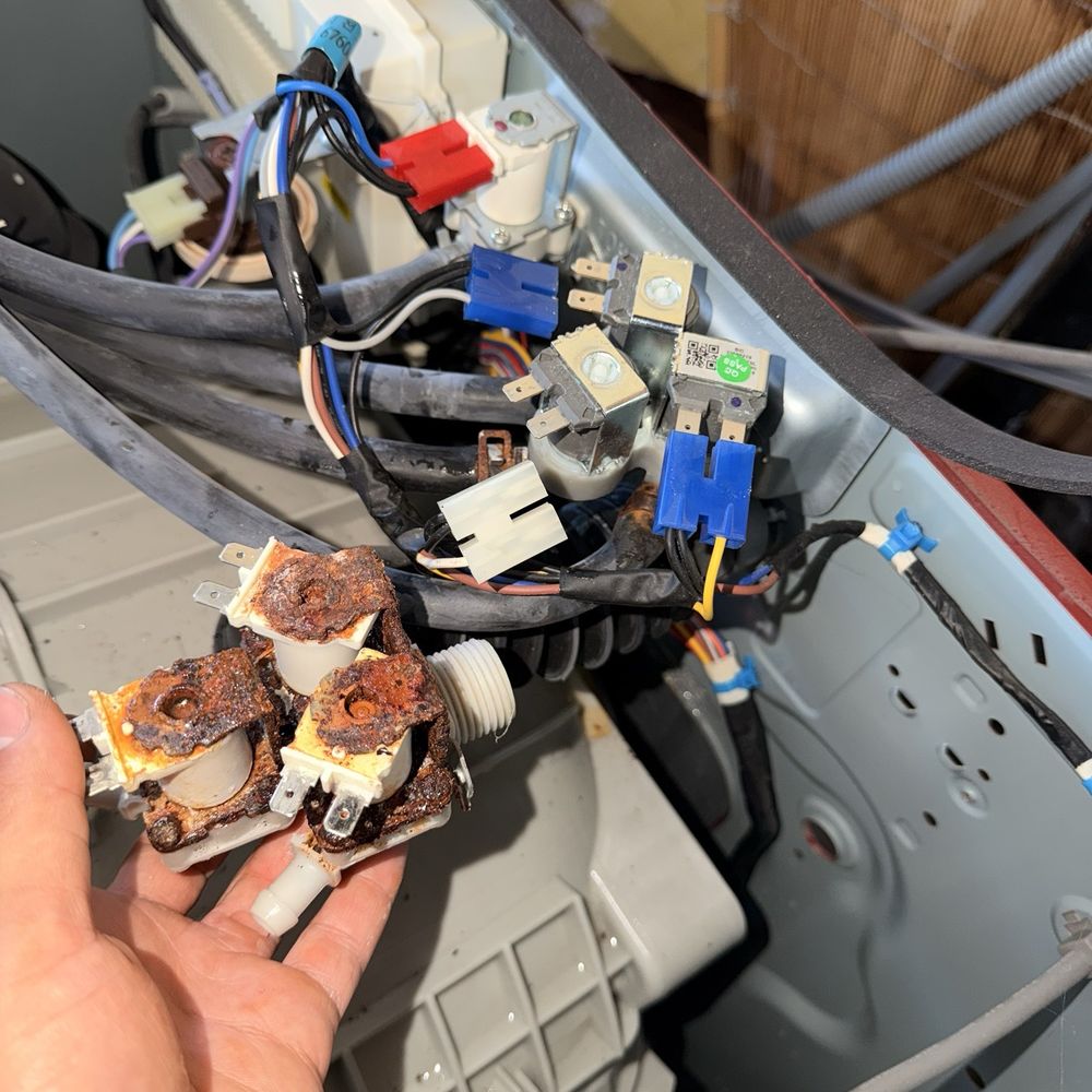 My LG washer corroded part (?) My LG washer corroded part (?)