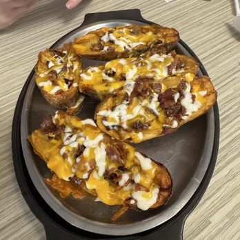 Mama Zoe Michael's - Potato Skins - Southern Near Me - Winston-Salem, North Carolina Mama Zoe Michael's - Potato Skins - Southern Near Me - Winston-Salem, North Carolina