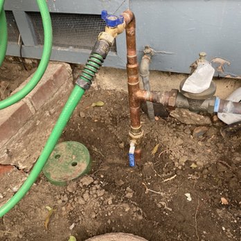 Golden View Landscape & Hardscape - New main line from meter to house with 3 year warranty - Landscaping Near Me Golden View Landscape & Hardscape - New main line from meter to house with 3 year warranty - Landscaping Near Me