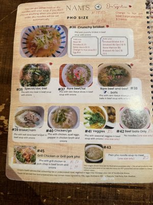Menu photo 3 Nam 2 Markham, ON Menu photo 3 Nam 2 Markham, ON