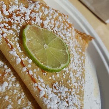 Bonjour Creperie - Kyra dessert crepe: cinnamon/sugar & lime - Food Trucks Near Me
