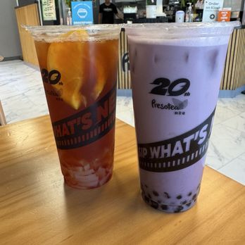 Presotea - Lychee Strawberry Fruit Tea and Taro Milk Tea - Bubble Tea Near Me - Elk Grove, California Presotea - Lychee Strawberry Fruit Tea and Taro Milk Tea - Bubble Tea Near Me - Elk Grove, California
