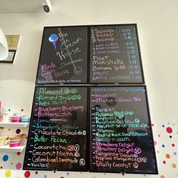 The Ice Cream House - Menu