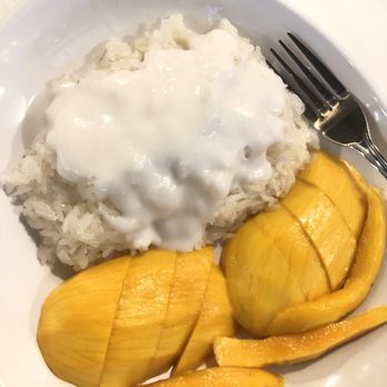 Sweet Rice - Mango sticky rice - Thai Near Me - Gardena, California