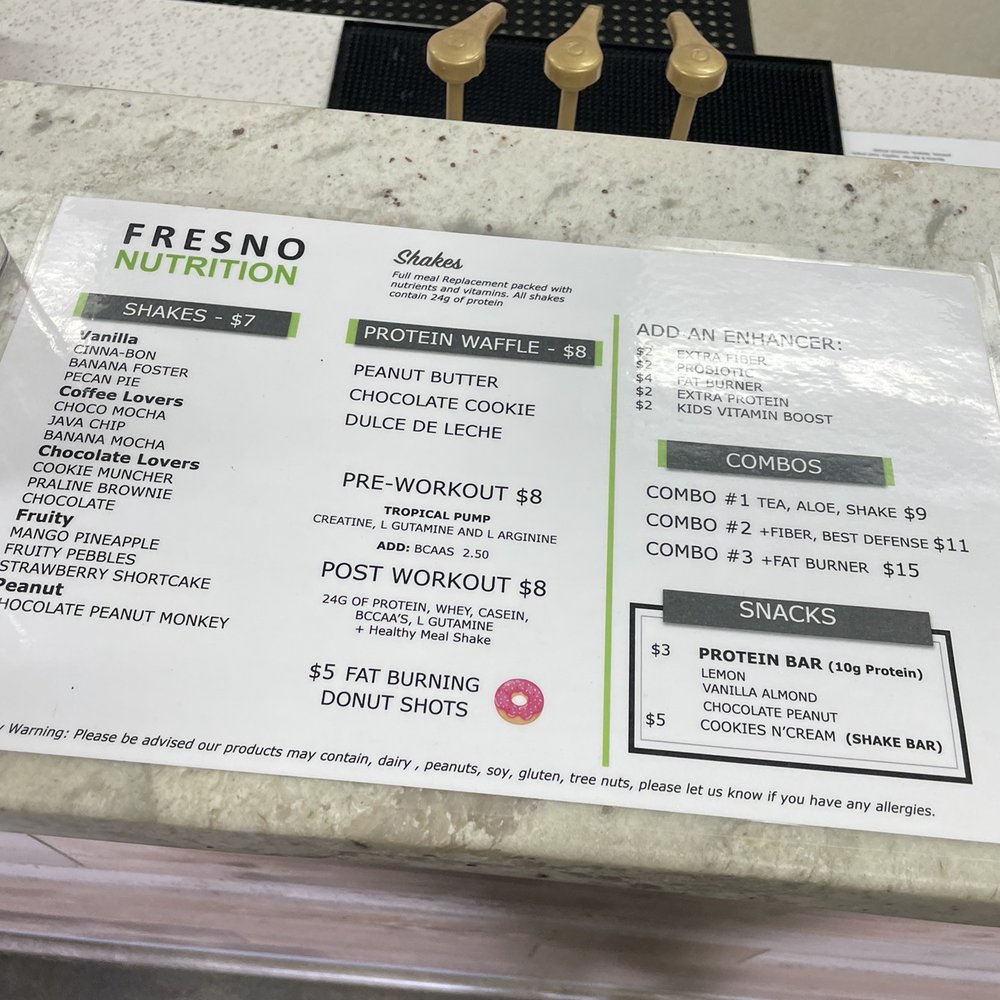 Fresno Nutrition - Juice Bars & Smoothies Near Me - Fresno, California