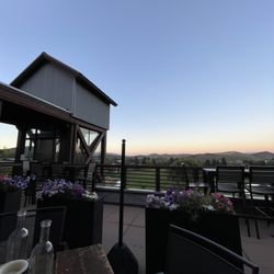 Silver Star Cafe - The Viewm from table on patio