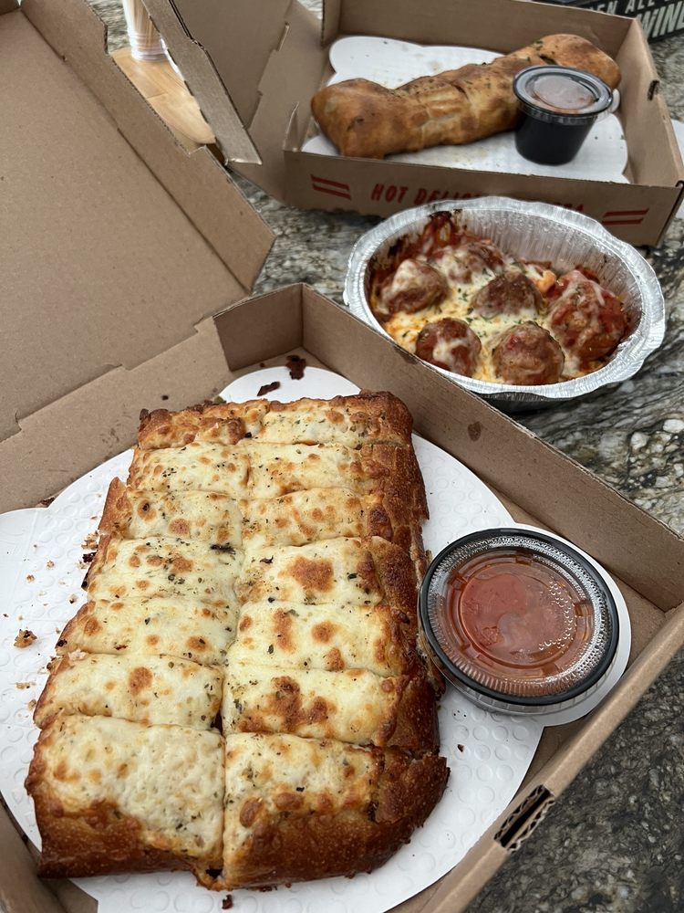 Food from Frank's Pizzeria - Capitol District