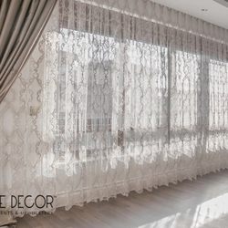 Prestige Decor Window Treatments & Upholstery - Sheers and curtain panels in a living room in Mississauga