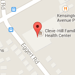 Cleve-Hill Family Health Center - Buffalo Pharmacy right in the same area and so is Kensington Pizzeria