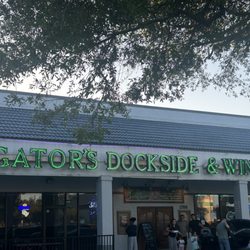 Gator's Dockside DeLand - Not just a sign but an invitation to meet new friends and have food and drinks on a budget while making fond memories