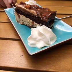 Joe Molese- The fresh deli - Peanut butter chocolate caramel slice combining all the best things
