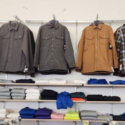 T-Shirt Warehouse - Men's coats.
