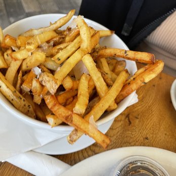 Milkweed - Truffle fries - New American Near Me - Boston, Massachusetts Milkweed - Truffle fries - New American Near Me - Boston, Massachusetts