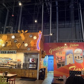 Twisted Root Burger - Eclectic decor - Burgers Near Me - Waco, Texas