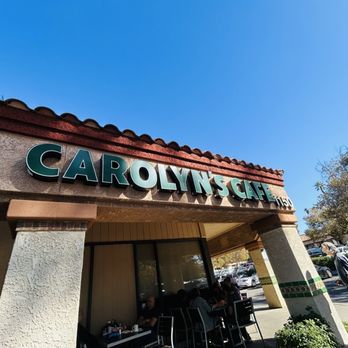 Carolyn's Cafe - Front with outdoor seating - Breakfast & Brunch Near Me - Redlands, California