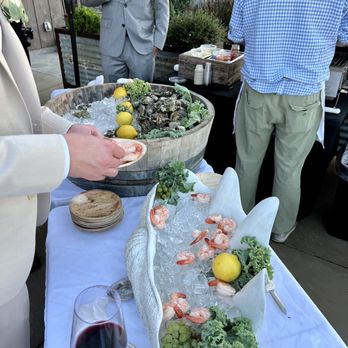 Get Shucked Oyster Bar Catering - Table setup - Caterers Near Me Get Shucked Oyster Bar Catering - Table setup - Caterers Near Me