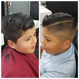 Comb over. Haircut done by Albert. 2nd chair from the entrance.