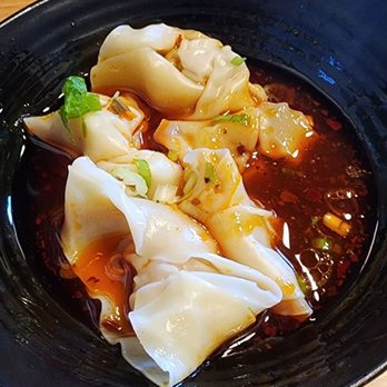 Dough Zone Dumpling House - Wonton in hot sour sauce - Dim Sum Near Me - San Jose, California