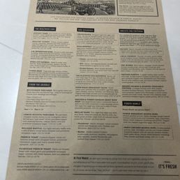 Menu Menu