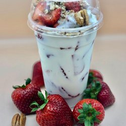 Paleteria Michoacana - Fresas con crema