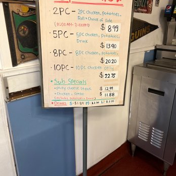 Pittsburgh Chicken & Subs - a sign for specials - American Near Me - Los Alamitos, California Pittsburgh Chicken & Subs - a sign for specials - American Near Me - Los Alamitos, California