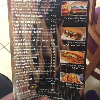 Westbank Grill - Lunch Menu - Southern Near Me - Westwego, Louisiana