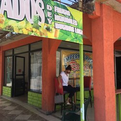 Raspados de Frutas Naturales - Outside of the raspados restaurant