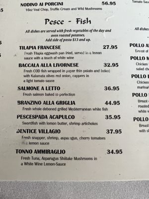 Menu photo 3 Villagio Sunrise, FL