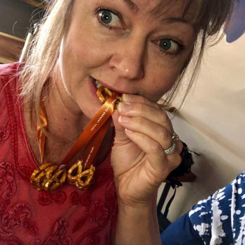 Brewvana Portland Through Craft - Tasty pretzel neckless we're giving to us! Again nice touch! - Bus Tours Near Me - Portland, Oregon Brewvana Portland Through Craft - Tasty pretzel neckless we're giving to us! Again nice touch! - Bus Tours Near Me - Portland, Oregon
