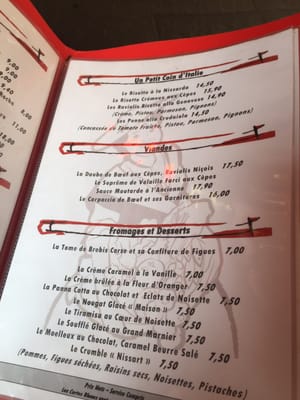 Menu photo 1 Lu Fran Calin Nice, 06