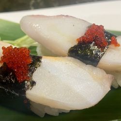 Mark Sushi - 6. Octopus Sushi $6.25