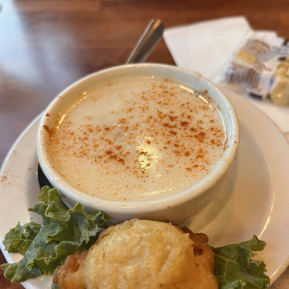 Clam chowder cup Clam chowder cup