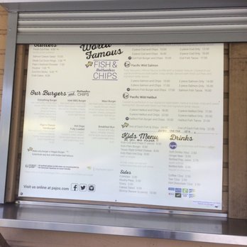 Pajo's Fish & Chips - Seafood Near Me - Port Moody, British Columbia