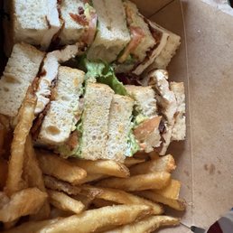 Crepevine Club Sandwich Crepevine Club Sandwich