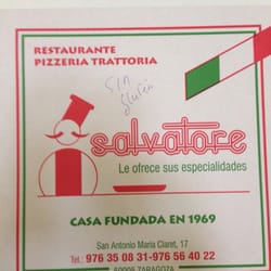 Salvatore - Pizzas para llevar