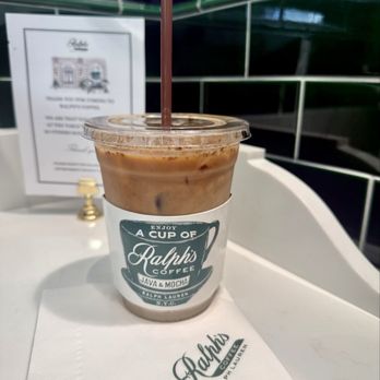 Ralph's Coffee - Iced Vanilla Latte on a beautiful Sunny Day - Coffee & Tea Near Me - Newport Beach, California Ralph's Coffee - Iced Vanilla Latte on a beautiful Sunny Day - Coffee & Tea Near Me - Newport Beach, California