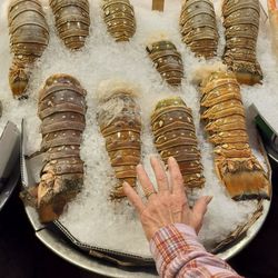 Pike Place Fish Market - Lobster tails