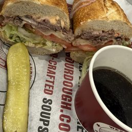 French dip with added veggies