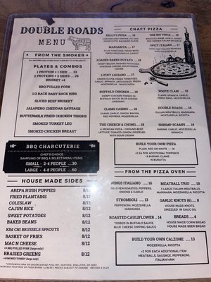 Menu photo 7 Double Roads Tavern Jupiter, FL